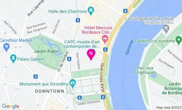 Localisation Mtre Castagnet Fanny