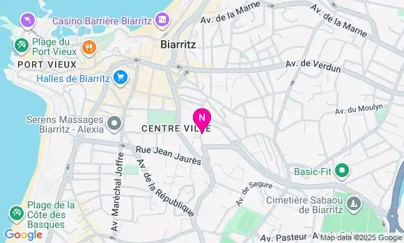 Localisation Mtre Lacaze Cyril