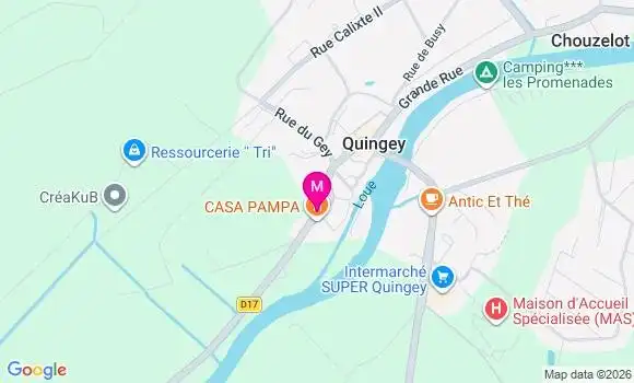 Localisation Mtre Gauthier Stanislas