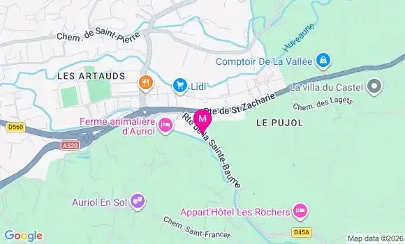 Localisation Mtre Gerbaud Camille