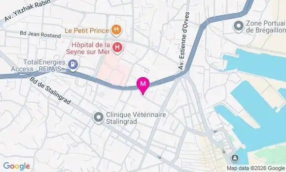Localisation Mtre Carret Christophe