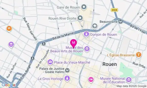Localisation Mtre Stefsgen Lucile
