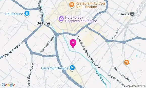 Localisation Mtre Bussiere Rachel