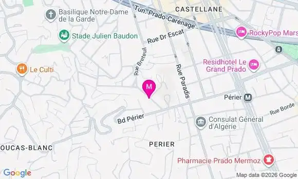 Localisation Mtre Castran Nancy