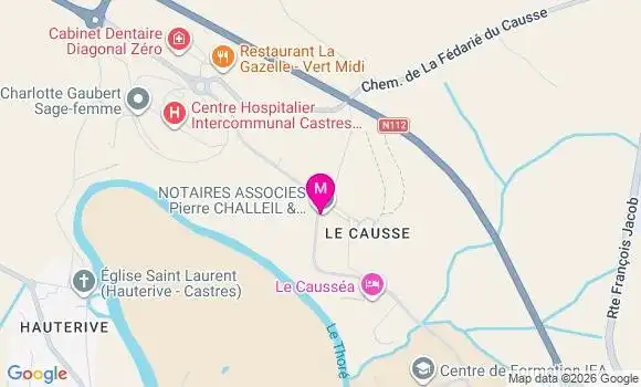 Localisation Mtre Vergnes Nicolas