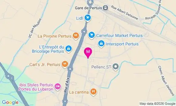 Localisation Mtre Nicolle Hélène