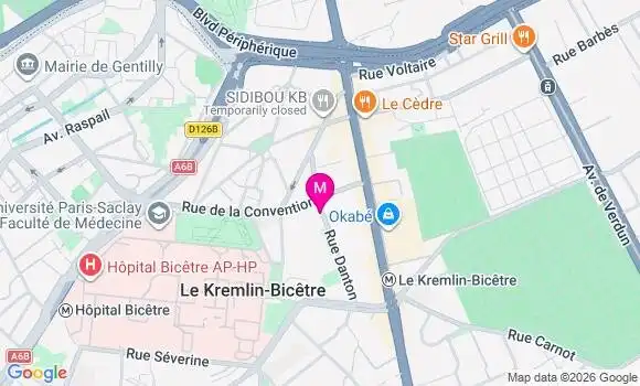 Localisation Mtre Barbolosi Fabienne
