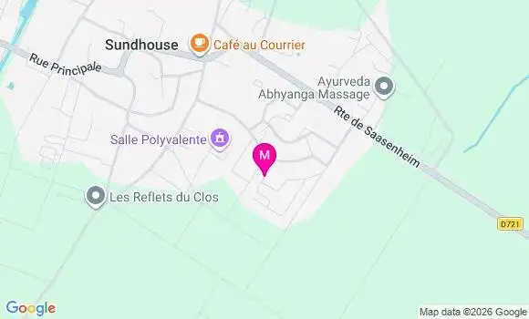 Localisation Mtre Oury Céline