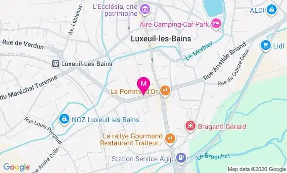 Localisation Mtre Durget Alexandre
