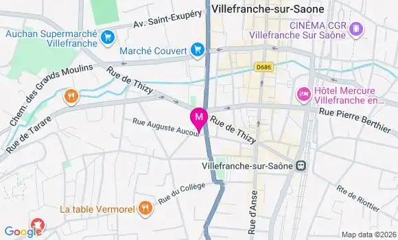 Localisation Mtre Foucault Estelle