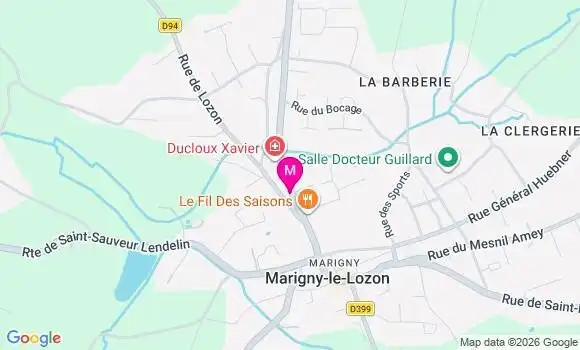 Localisation Mtre Cohier Mélinda
