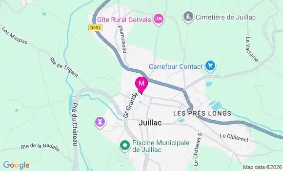 Localisation Mtre Jouve Sandrine