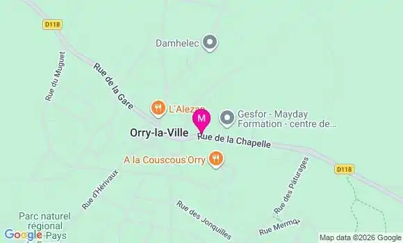 Localisation Mtre Caumes Coralie