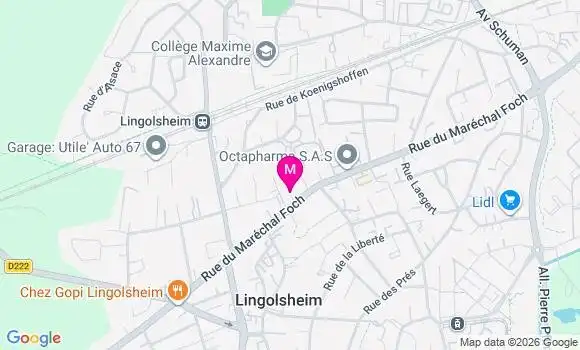 Localisation Mtre Bitsch Olivia