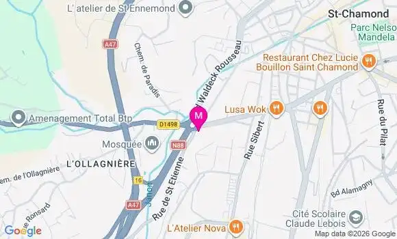 Localisation Mtre Masson Lionel
