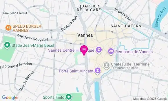 Localisation Mtre Beele Caroline