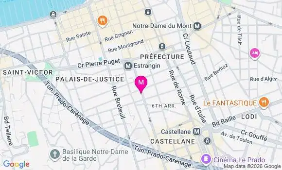 Localisation Mtre Bal Barbara