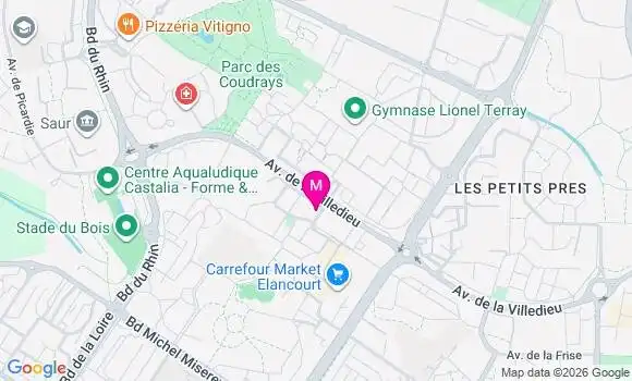 Localisation Mtre Viriot Elodie