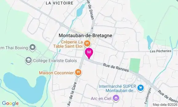 Localisation Mtre Mallinjod Marion