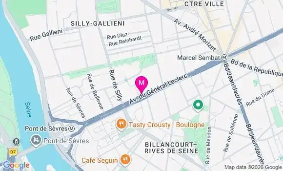 Localisation Mtre Niot Alexandra