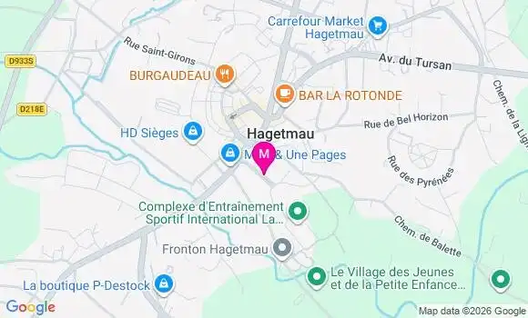 Localisation Mtre Berges Laure