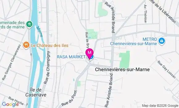 Localisation Mtre Forret Cindy