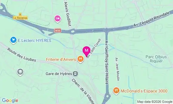 Localisation Mtre Domanech Celia