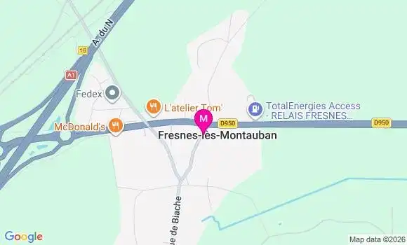 Localisation Mtre Berteloot Camille