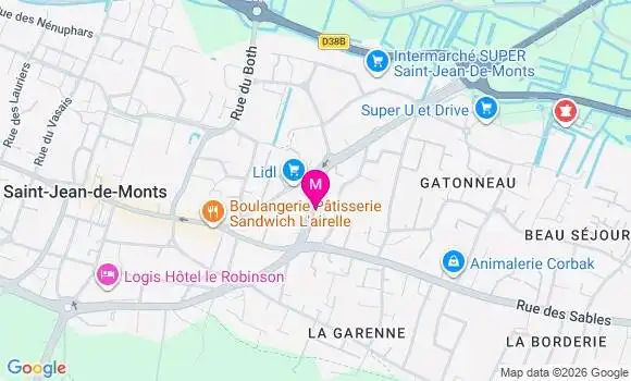 Localisation Mtre Starck Baudouin