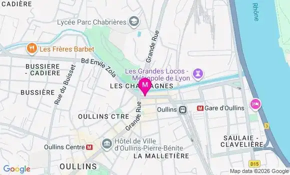 Localisation Mtre Golly François