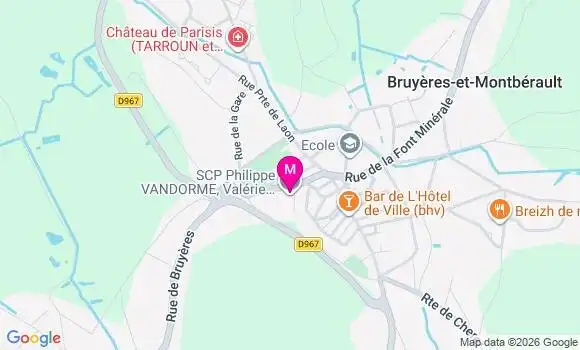 Localisation Mtre Gissinger Thomas