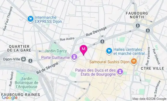 Localisation Mtre Bourg Marie