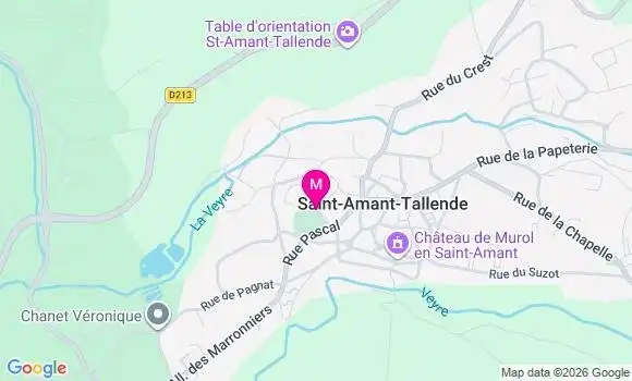 Localisation Mtre Vedrines Véronique
