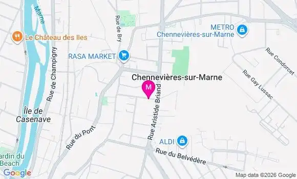 Localisation Mtre Robineau Manon