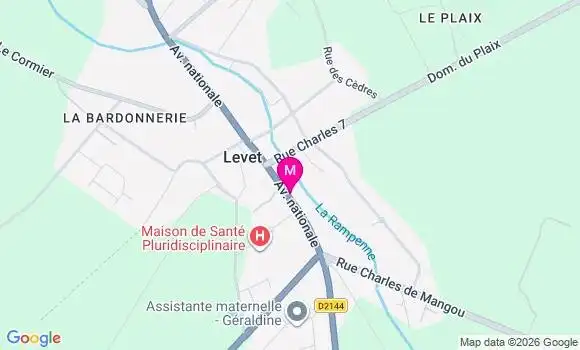 Localisation Mtre Foret Dodelin Victor