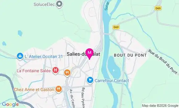 Localisation Mtre Lacroix Clara