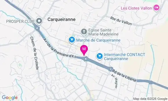 Localisation Mtre Abbate Camille