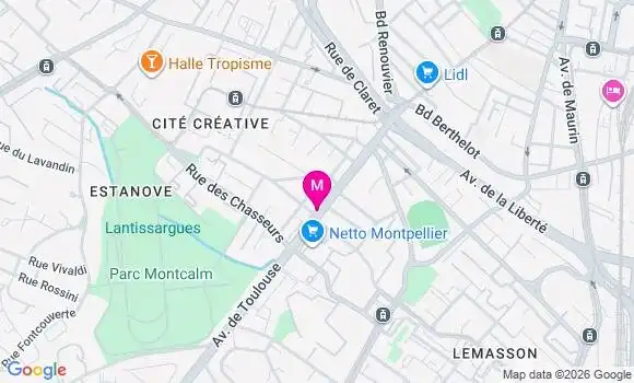 Localisation Mtre Roustan Louis Romain