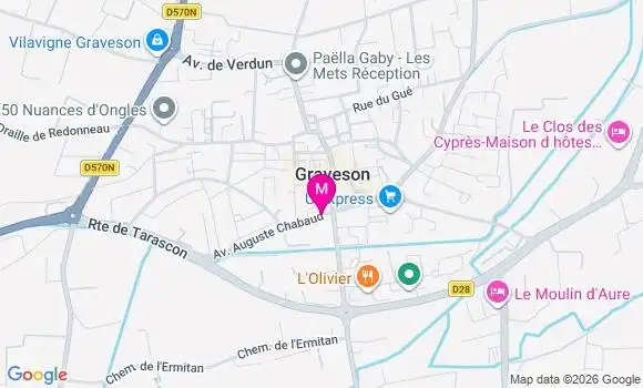 Localisation Mtre Le Bourt Enora