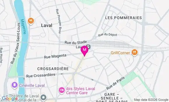 Localisation Mtre Baussmayer Julie