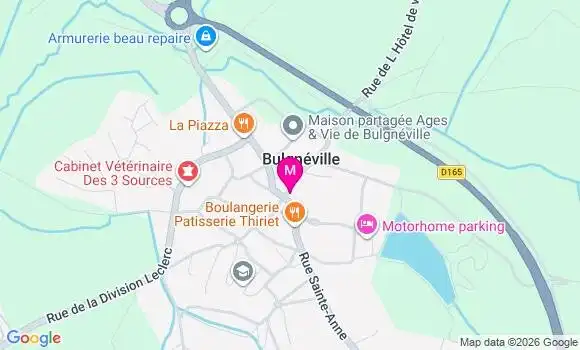 Localisation Mtre Lecomte Sara