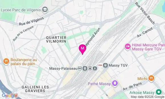 Localisation Mtre Martiano David