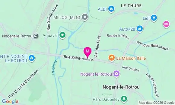 Localisation Mtre Berger Laura