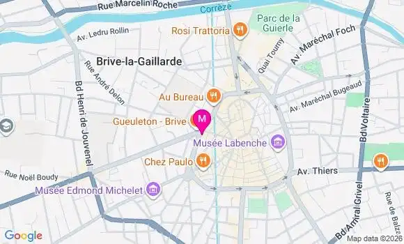 Localisation Mtre Kervern Roque Julien