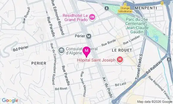 Localisation Mtre Coustillac Clamens Marie