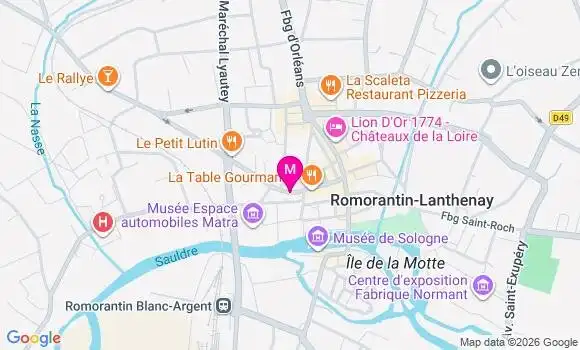 Localisation Mtre Guechi Sarah
