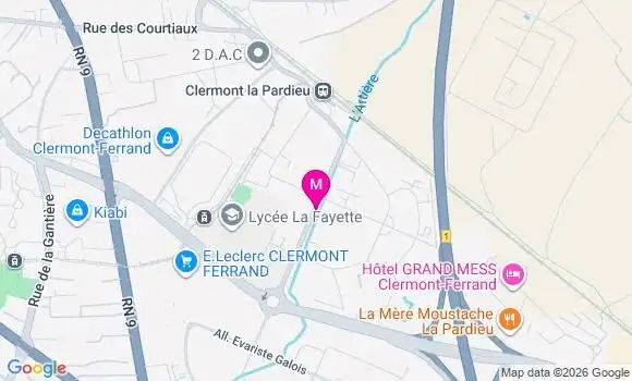 Localisation Mtre Lhoste Isabelle