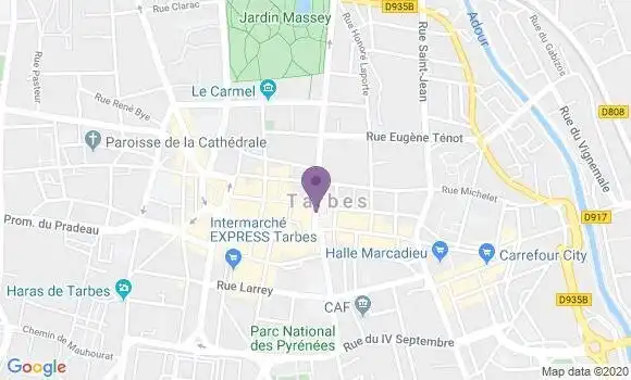 Localisation Mtre Chateauneuf Marc
