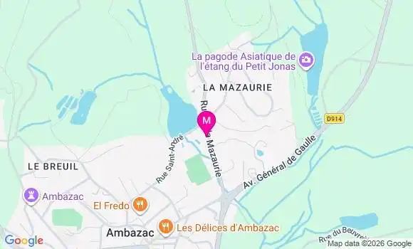 Localisation Mtre Jandeaux Sophie