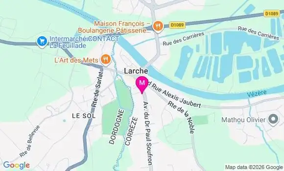Localisation Mtre Debrach Xavier
